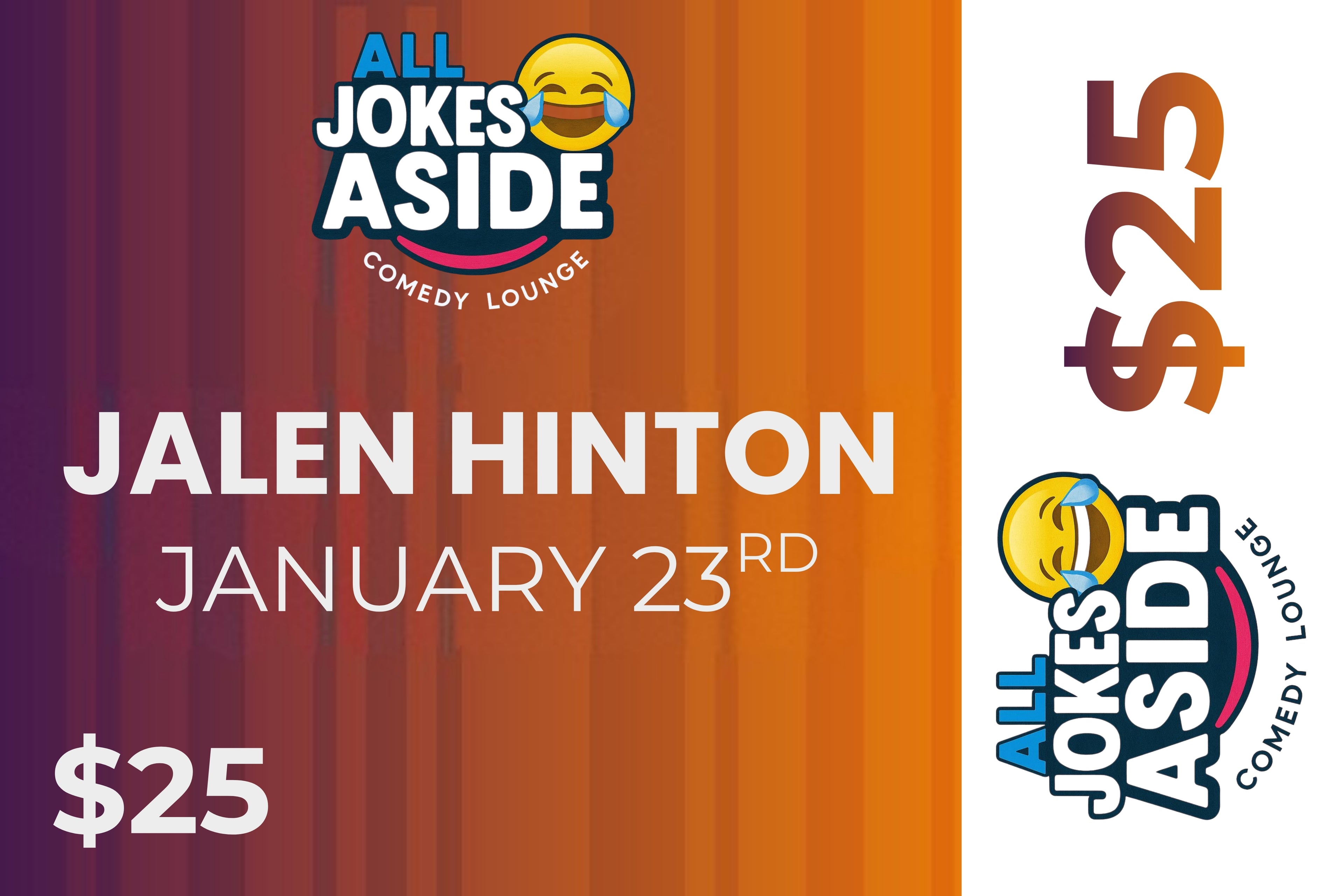 Jalen Hinton General Admission - 01/23/2026