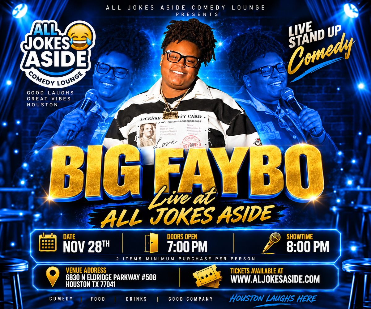 Big FayBo Live at All Jokes Aside