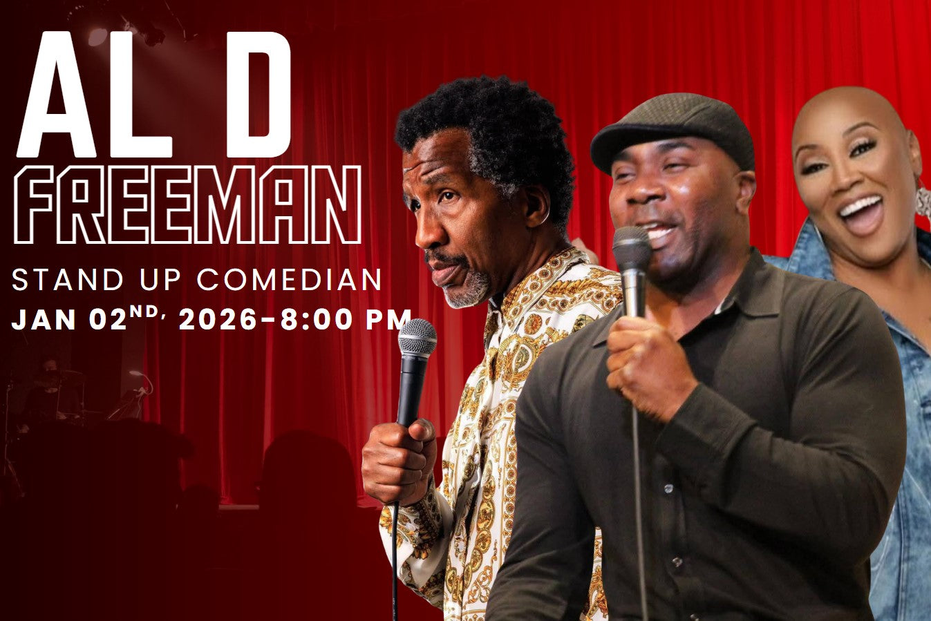 All D Freeman Event Ticket - 01/02/2026