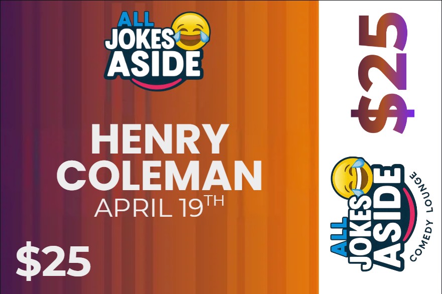 Henry Coleman General Admission - 04/19/2026