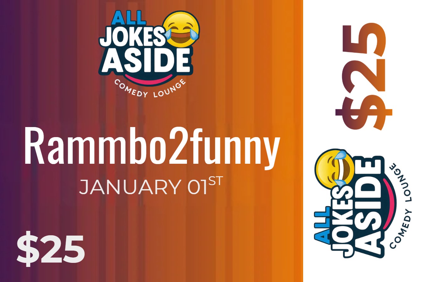 Rammbo2funny event ticket - 01/01/2026