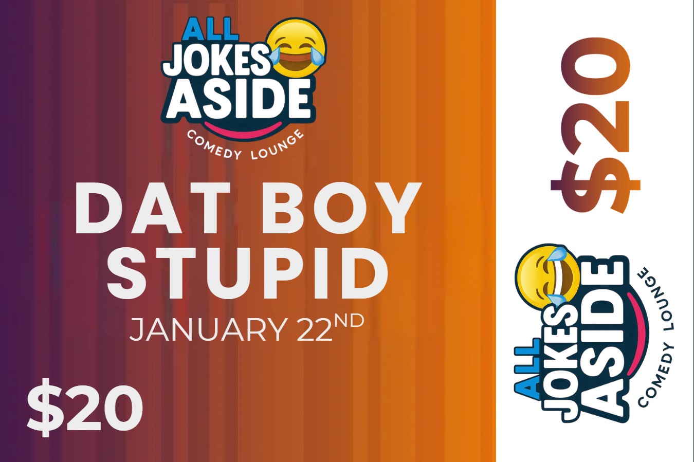 Dat Boy Stupid Front Row  - 01/22/2026